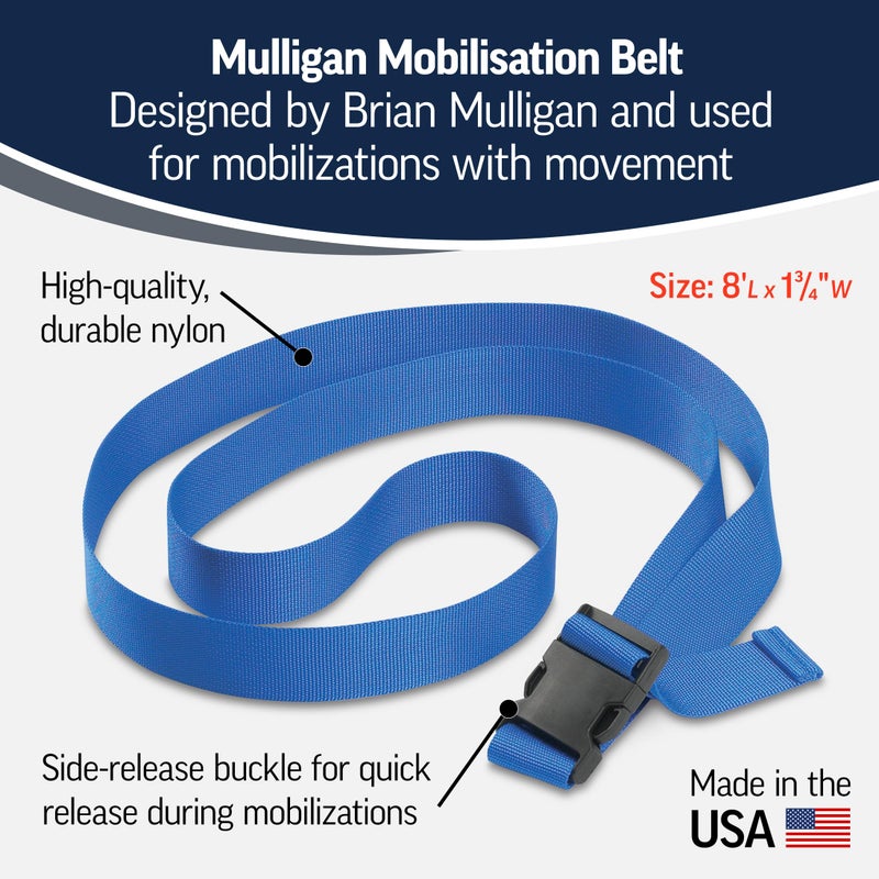 OPTP Mulligan Mobilisation Belt - Mobilization Belt for Manual Therapy; Physical Therapy Belts for Mulligan Mobilization Techniques - Designed by Physical Therapist Brian Mulligan - Image 2